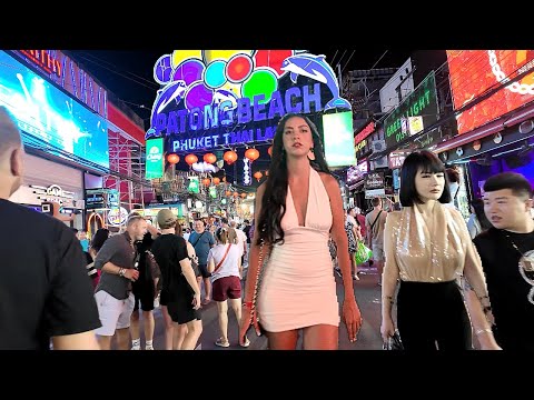 BANGLA ROAD Phuket Thailand HOT NIGHTLIFE 4k 🇹🇭