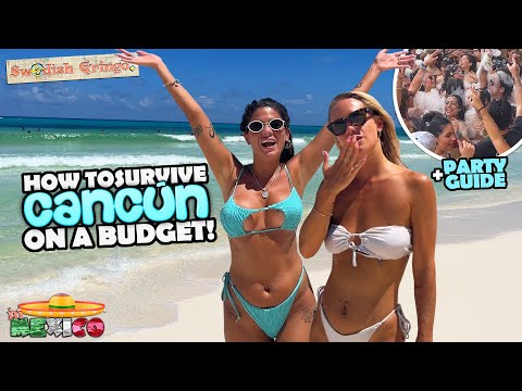 Cancun on a budget – best beaches, nightlife & hotels 🇲🇽| TRAVEL GUIDE + SEAWEED PROBLEM