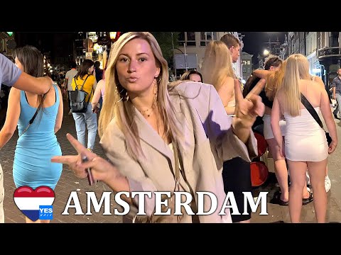 🇳🇱 AMSTERDAM 2:00 AM NIGHTLIFE DISTRICT NETHERLANDS 2023 [FULL TOUR]