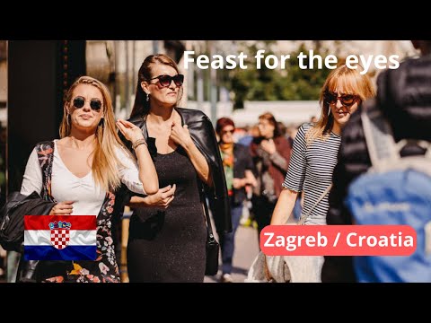 Feast for the eyes, Zagreb capital of Croatia – Beautiful women 🇭🇷