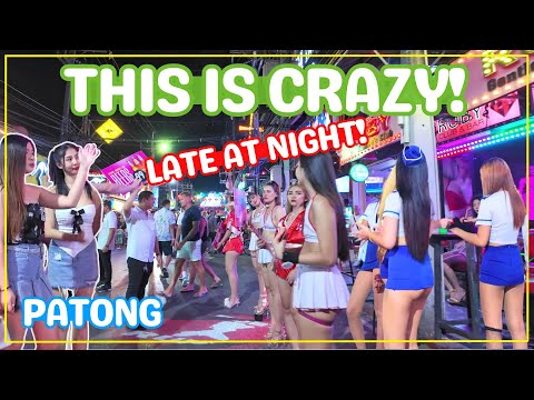 Insane Phuket Nightlife! Walking Bangla Road Phuket. March 2024 Update!