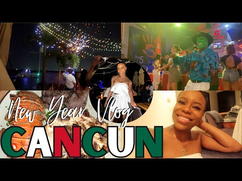 INTERNATIONAL TRAVEL VLOG: CELEBRATING NEW YEARS IN CANCUN – FIREWORKS, NIGHTLIFE, HOOKAH & TEQUILA