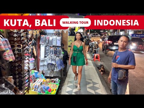 KUTA BALI NIGHTLIFE 2023 🇮🇩 Night Bali WALK