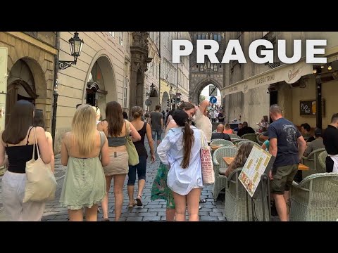 Prague, Czech – Summer 4K 60FPS HDR Walking Tour