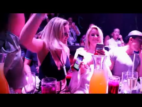 Spectacles of spring break nightlife