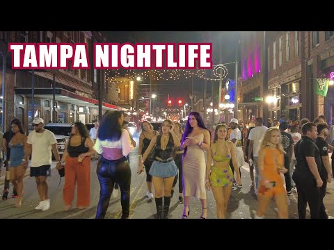 Tampa Florida NightLife – Ybor City Downtown