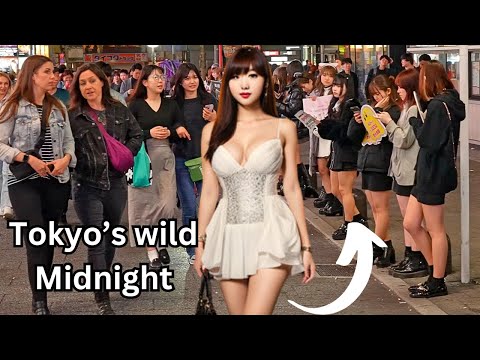 Tokyo's Risqué Late-night Adult District
